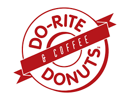 The logo of do-rite donuts and coffee