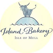 The logo of island bakery - isle of mull