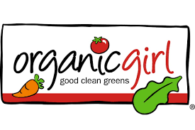 The logo of organic girl - good clean greens