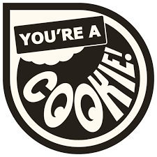 The logo of you’re a cookie