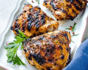 Grilled Chicken Thighs