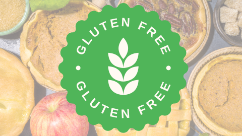 A selection of gluten-free Thanksgiving dessert options at Sunset Foods.